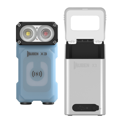 Фонарь Wuben X3 Blue Pro