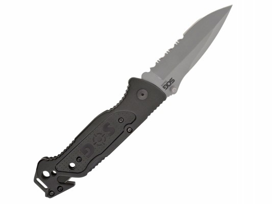 Нож складной SOG Escape Bead Blasted, 7Cr17MoV, рукоять алюминий, блистер